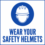 Wear Safety Helmet
