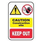 Caution Construction site