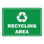 Recycling area