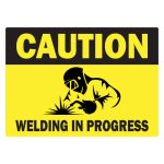 Welding in progress