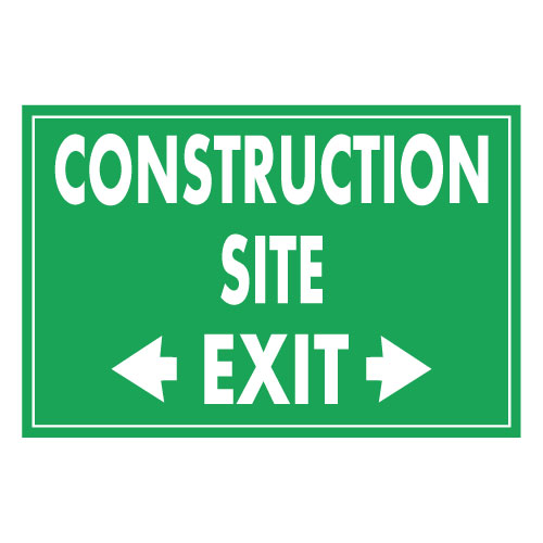 26 Construction site exit - Image 1