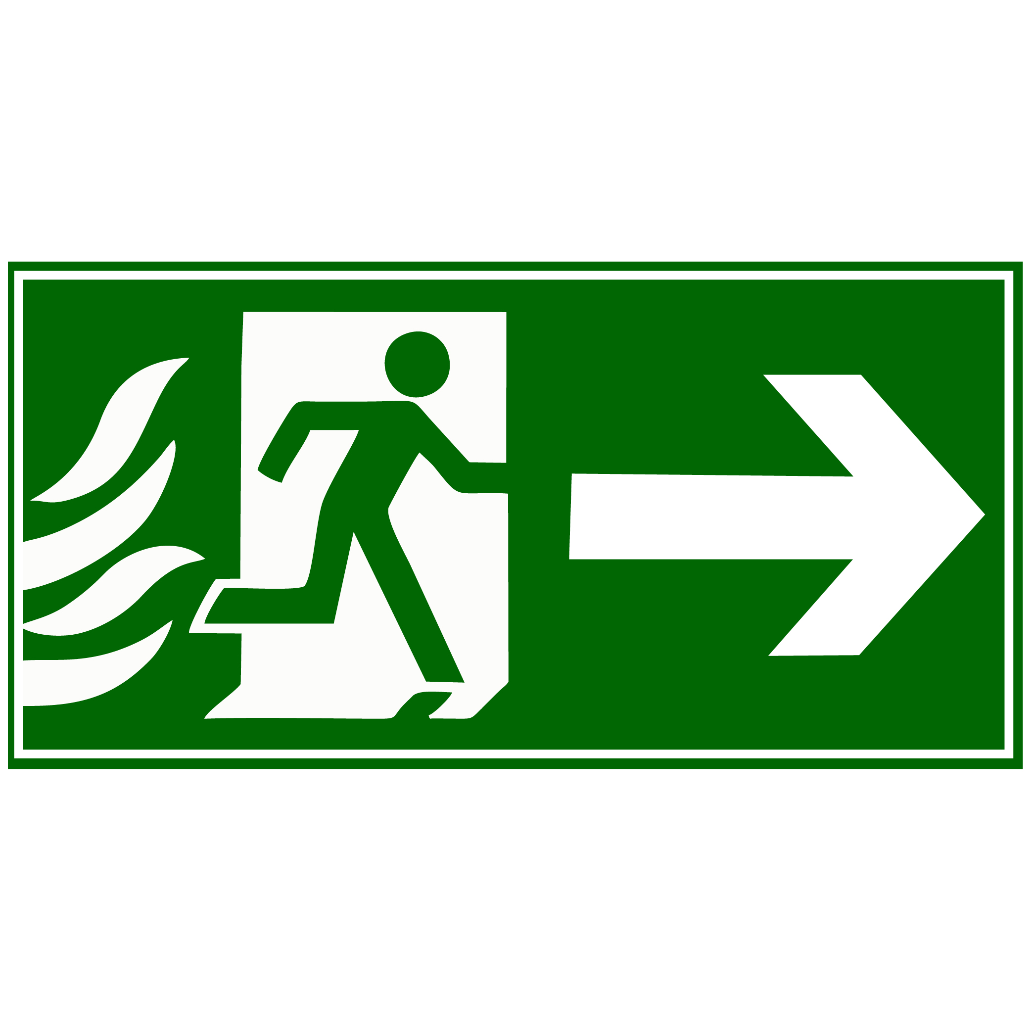 FIRE SAFETY-14-01 Exit - Image 1