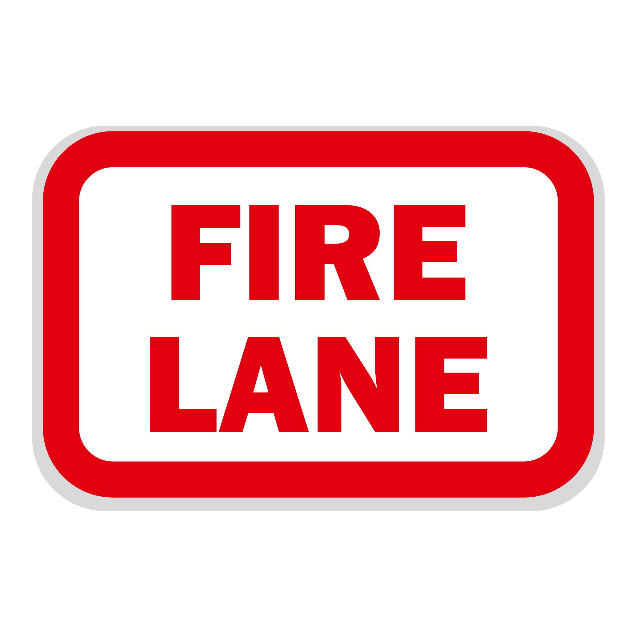 FIRE SAFETY-6-01 Fire Lane - Image 1