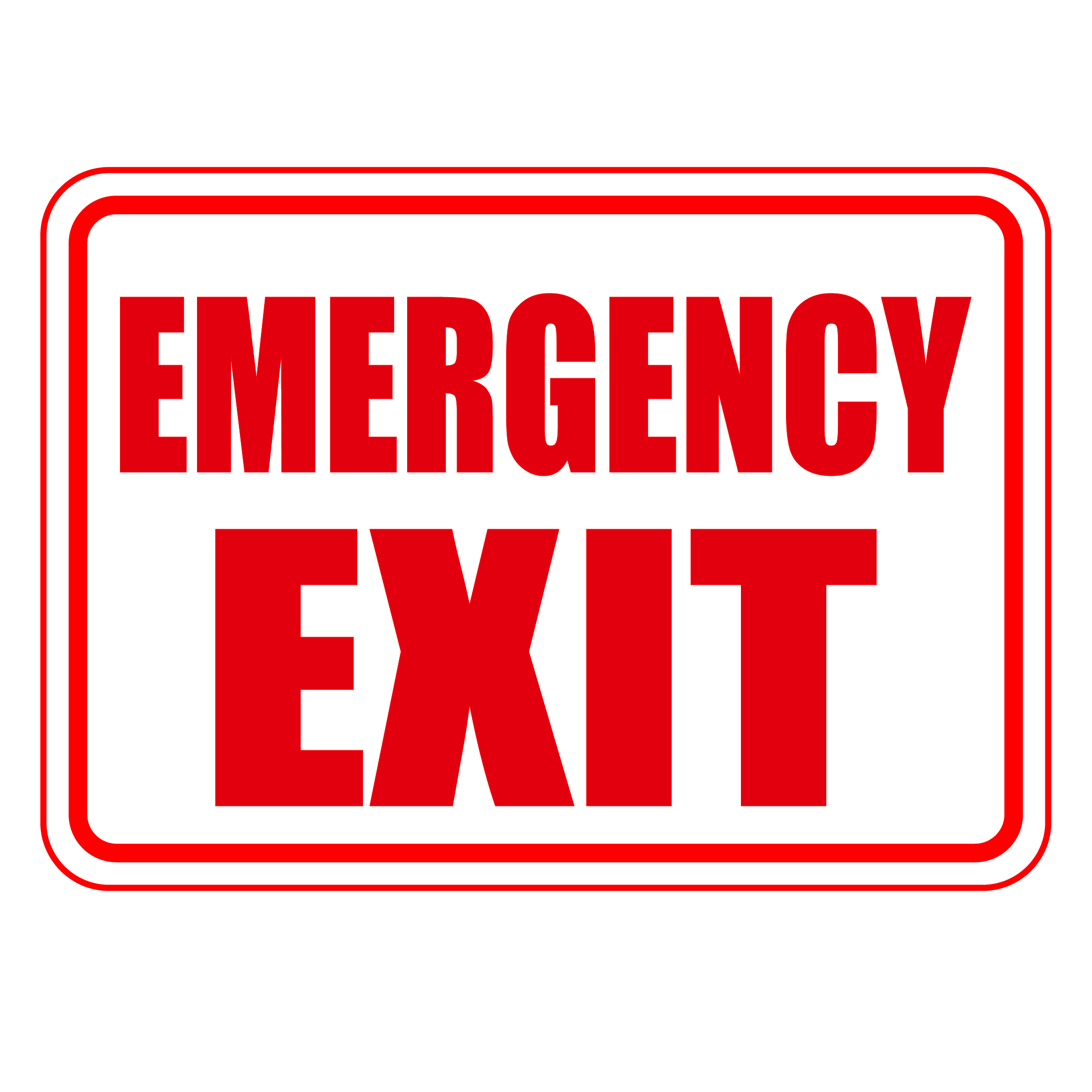 FIRE SAFETY-7-01 Emergency Exit - Image 1