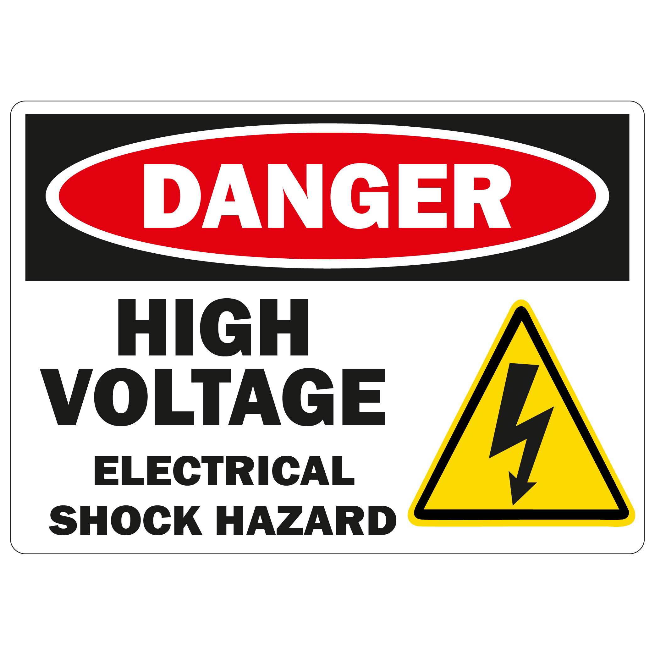 electrical safety-1-01 Danger - Image 1